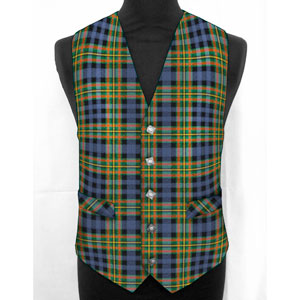 Waistcoat, Vest, Wool, MacLellan Tartan